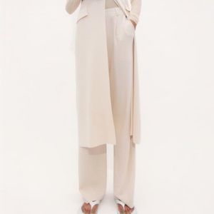 zara knit pants limited edition